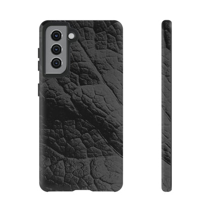 Black Leaf Android Case (Protective) Samsung Galaxy S21 Matte Phone Case