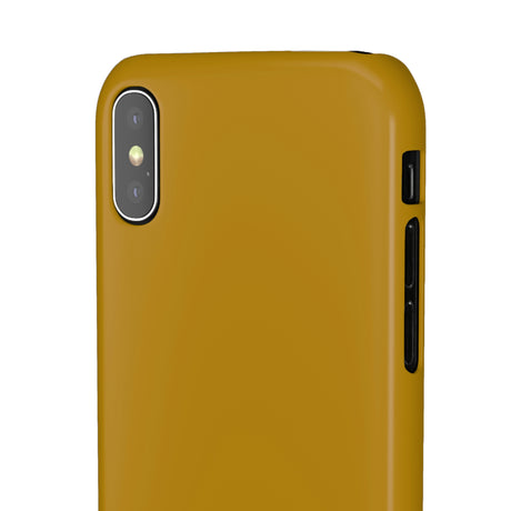 Dark Goldenrod iPhone Case (Slim) Phone Case