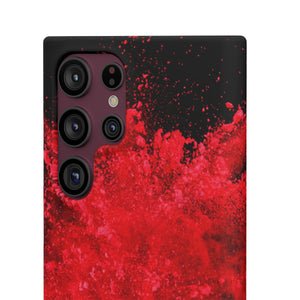 Red Explosion Samsung Case (Slim) Phone Case