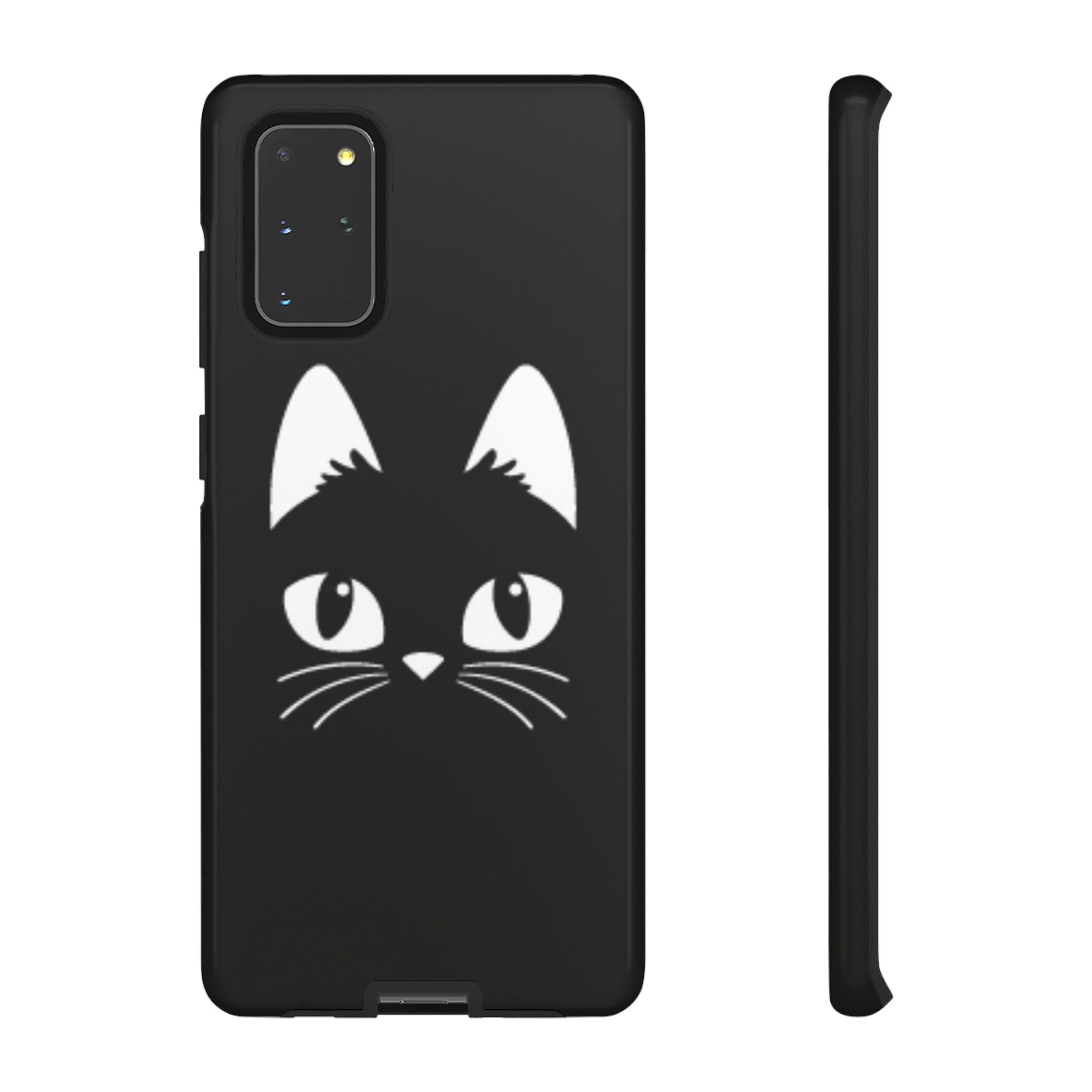 Cat Icon Android Case (Protective) Samsung Galaxy S20+ Glossy Phone Case