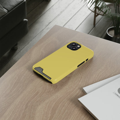 Arylide Yellow iPhone Case (Card) Phone Case