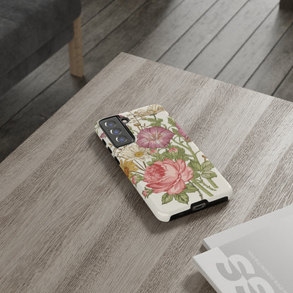 Bouquet Rose Vintage Flower Samsung Case (Protective) Phone Case