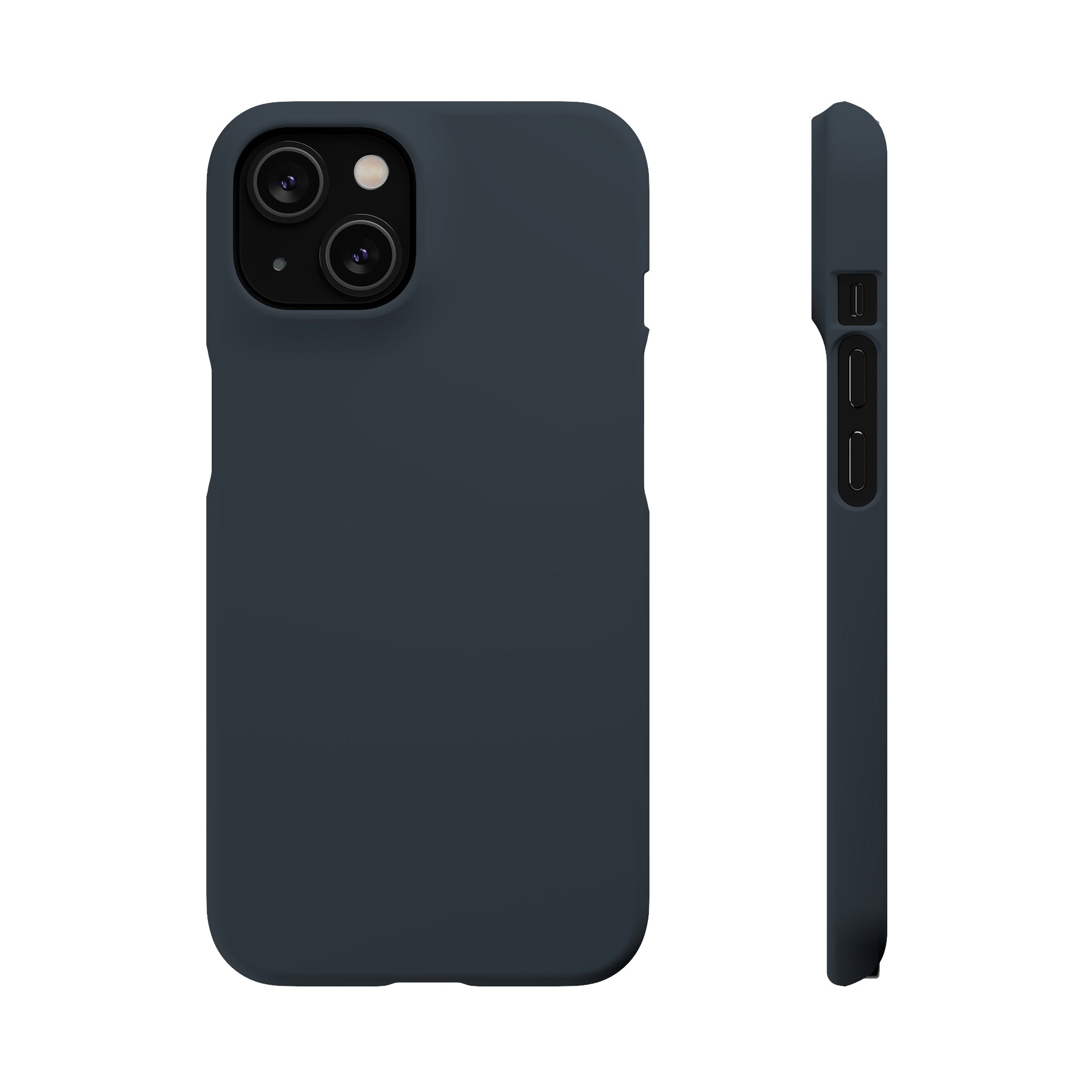 Gunmetal iPhone Case (Slim) iPhone 14 Matte Phone Case