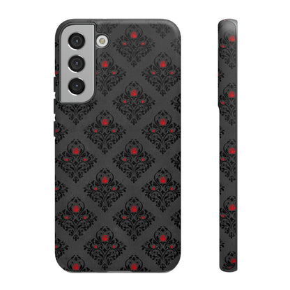 Pixrose Gothic Flower Samsung Case (Protective) Samsung Galaxy S22 Plus Matte Phone Case