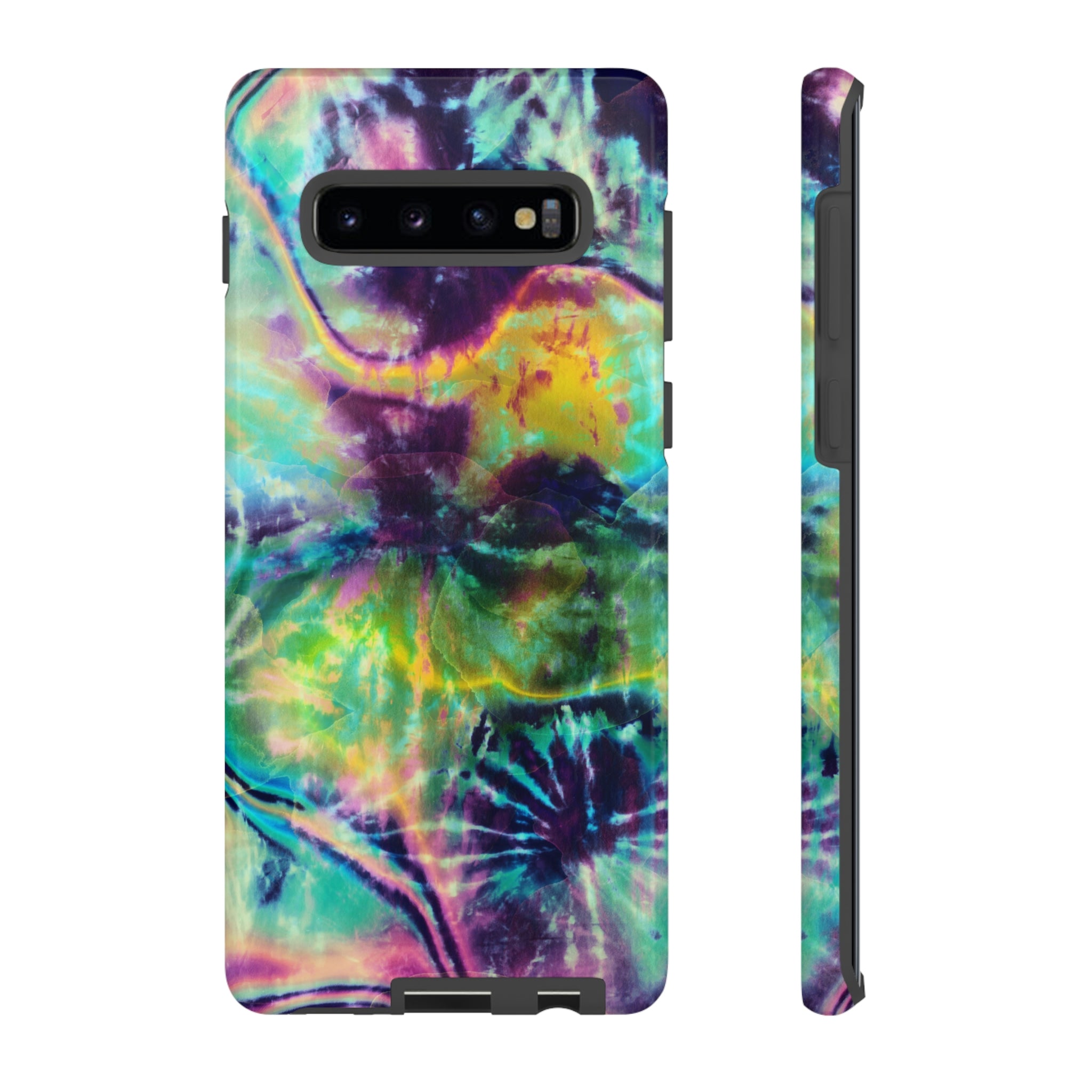 Gradient Batik Android Case (Protective) Samsung Galaxy S10 Plus Glossy Phone Case