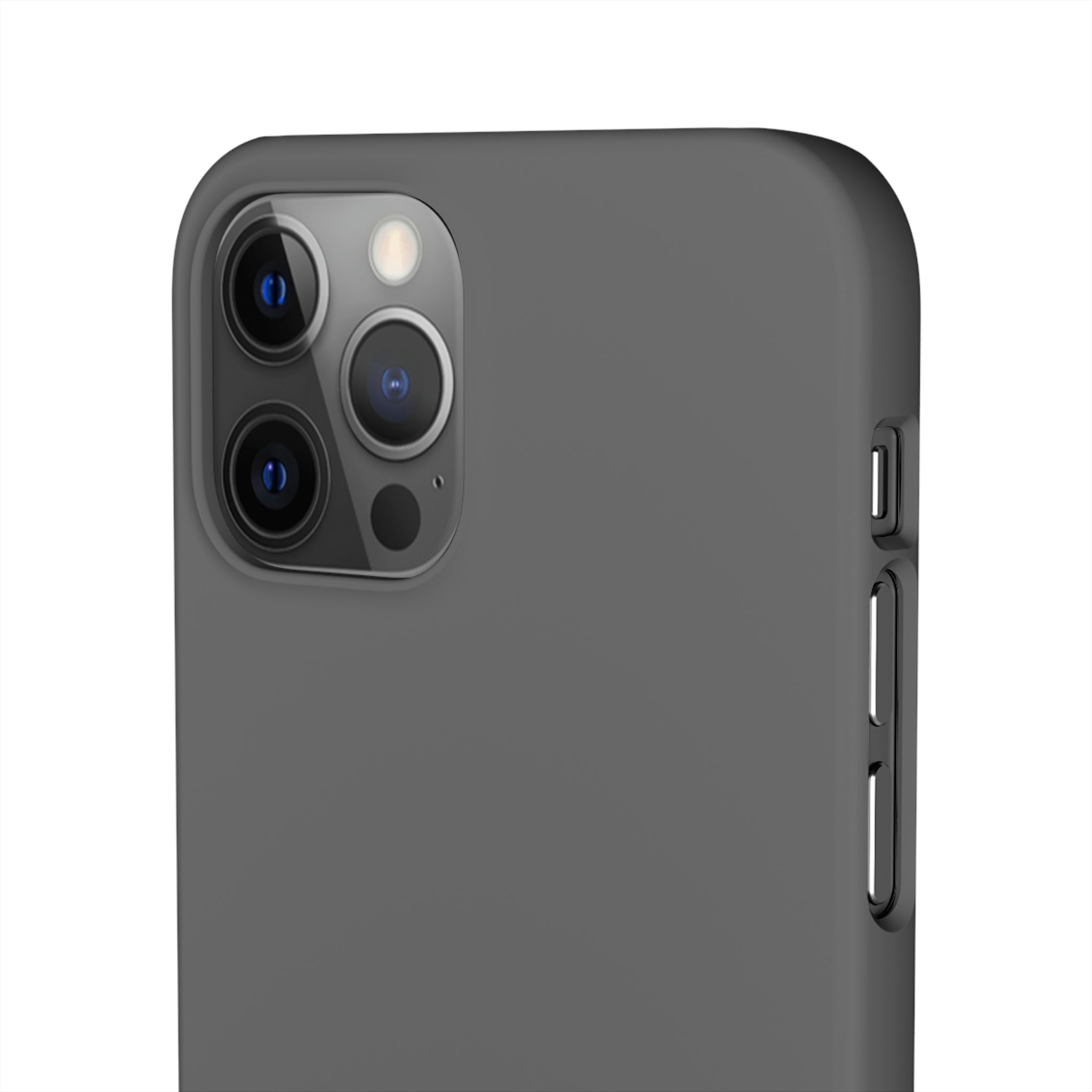 Dim Gray iPhone Case (Slim) Phone Case