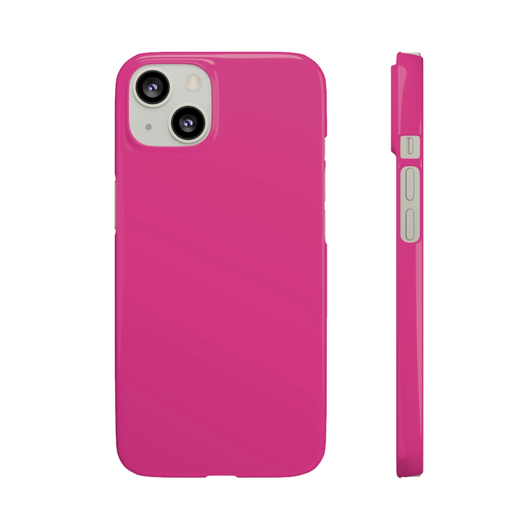 Deep Cerise iPhone Case (Slim) iPhone 13 Glossy Phone Case