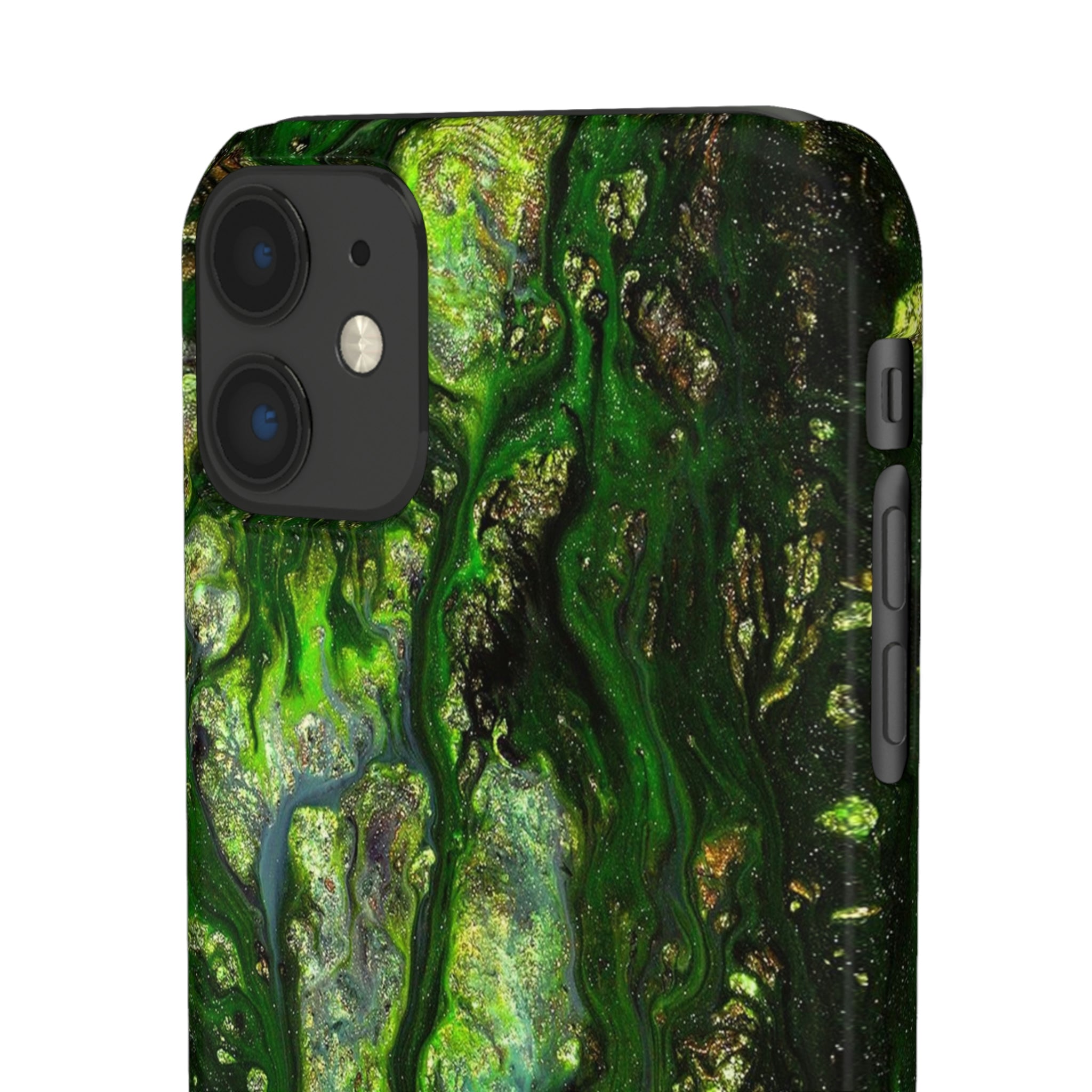 Smaragd Jewel Ink Art iPhone Case (Slim) Phone Case