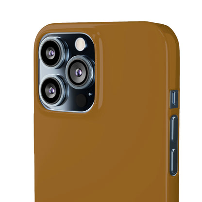 Golden Brown iPhone Case (Slim) Phone Case