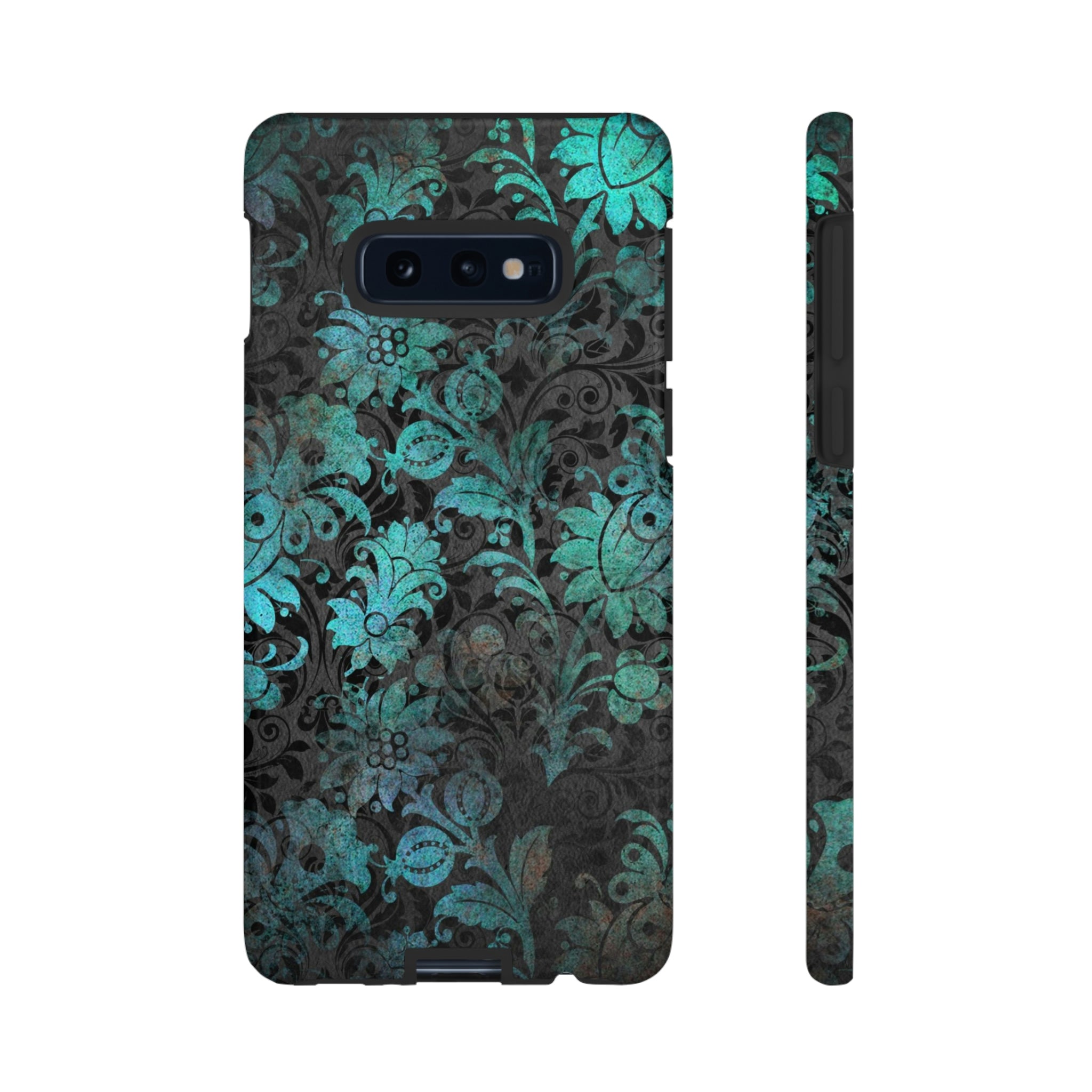 Shse Gothic Flower Samsung Case (Protective) Samsung Galaxy S10E Glossy Phone Case