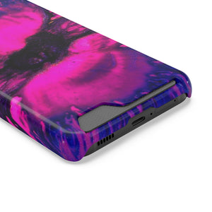 Deep Pink Ink Art Android Case (Card) Phone Case