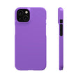 Amethyst iPhone Case (Slim) iPhone 14 Glossy Phone Case