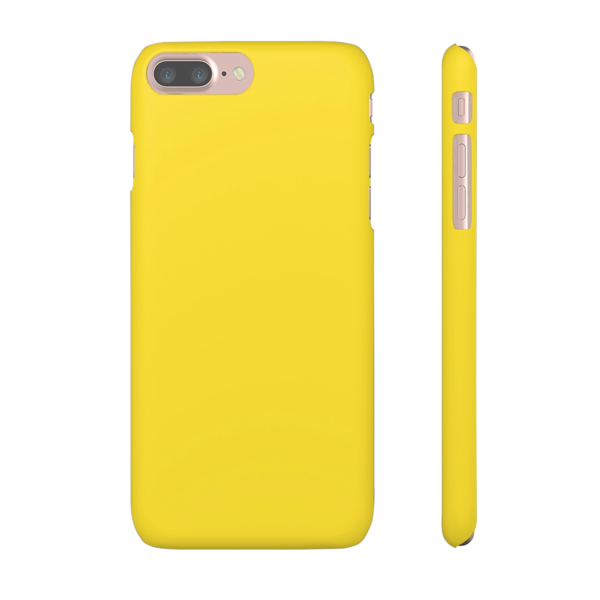 Banana Yellow iPhone Case (Slim) iPhone 7 Plus Matte Phone Case