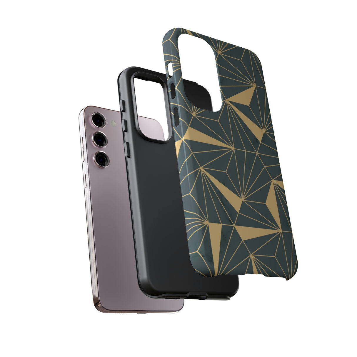 Gold Lines Android Case (Protective) Phone Case