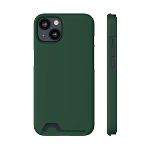 British Racing Green iPhone Case (Card) iPhone 13 Matte With gift packaging Phone Case