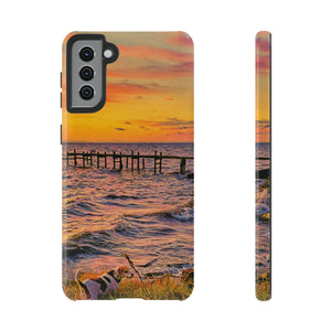 SunDown Android Case (Protective) Samsung Galaxy S21 Plus Glossy Phone Case