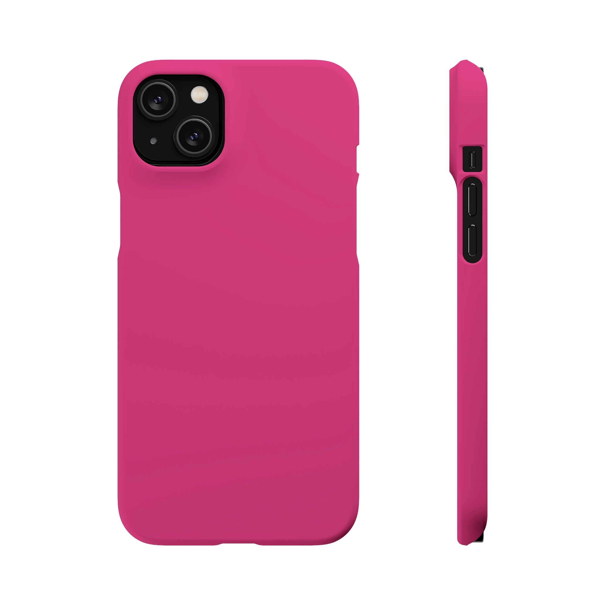 Fuchsia Purple iPhone Case (Slim) iPhone 14 Plus Matte Phone Case