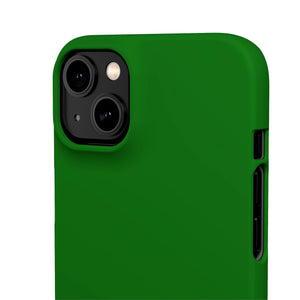 Dark Green iPhone Case (Slim) Phone Case