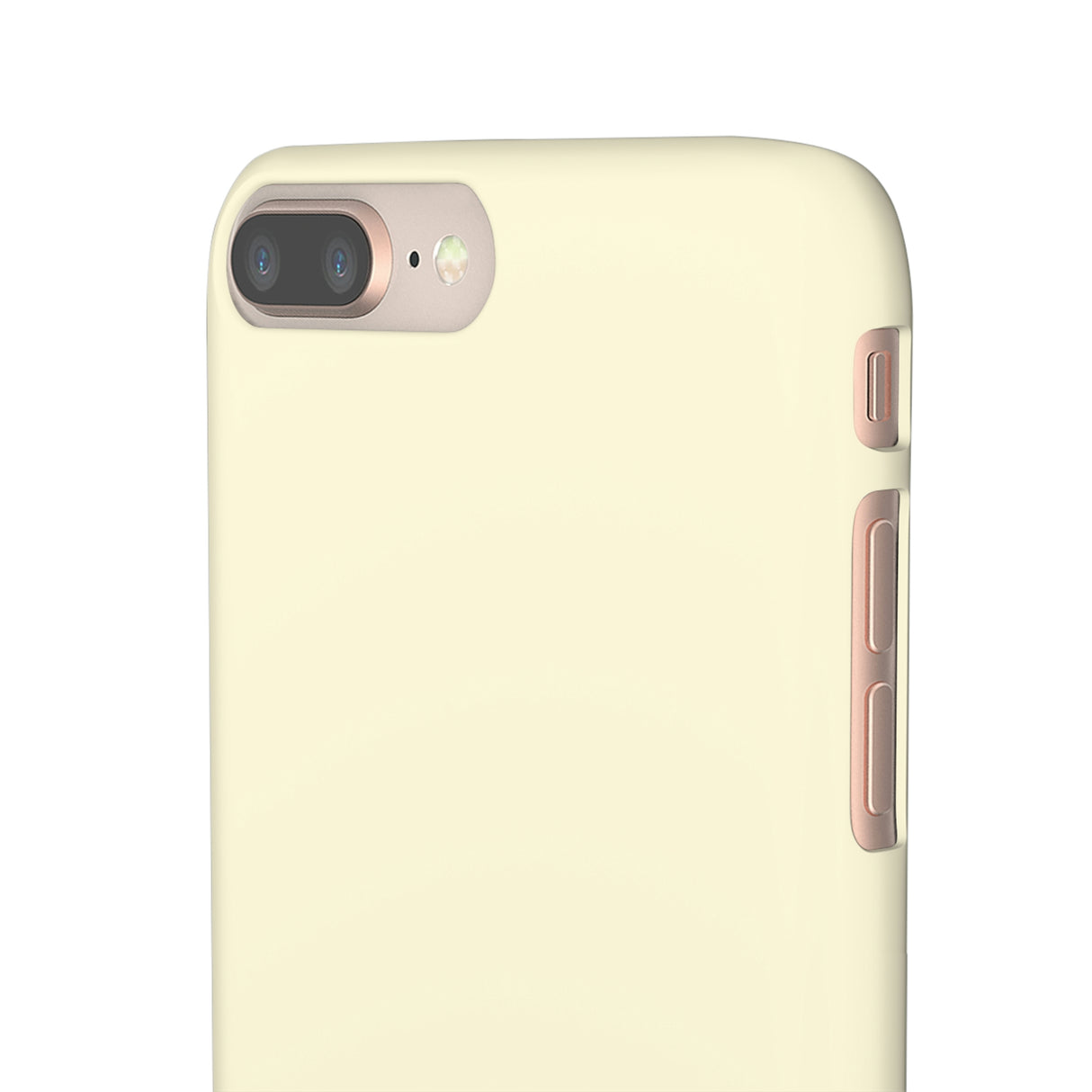 Cornsilk White iPhone Case (Slim) Phone Case