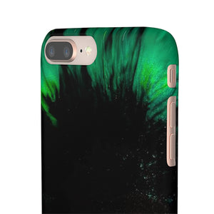 Northen Star Gaze Ink Art iPhone Case (Slim) Phone Case