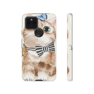 Petit Cute Cat Android Case (Protective) Google Pixel 5 5G Glossy Phone Case