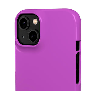 Deep Fuchsia Purple iPhone Case (Slim) Phone Case