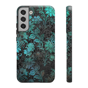 Shse Gothic Flower Samsung Case (Protective) Samsung Galaxy S22 Plus Glossy Phone Case