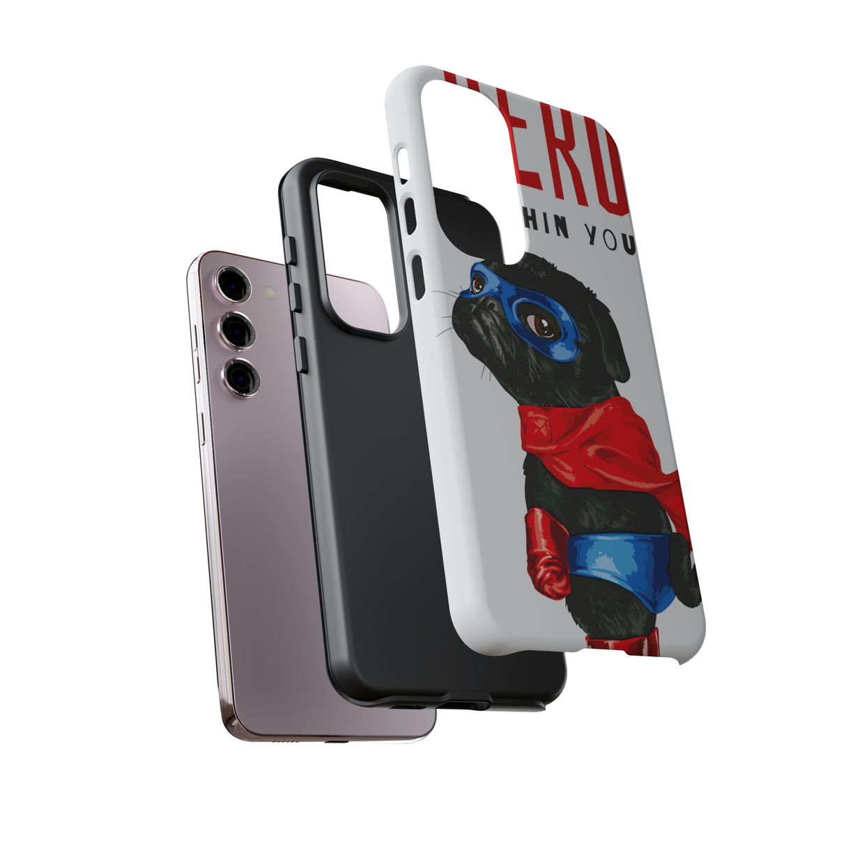 Hero Pug Android Case (Protective) Phone Case