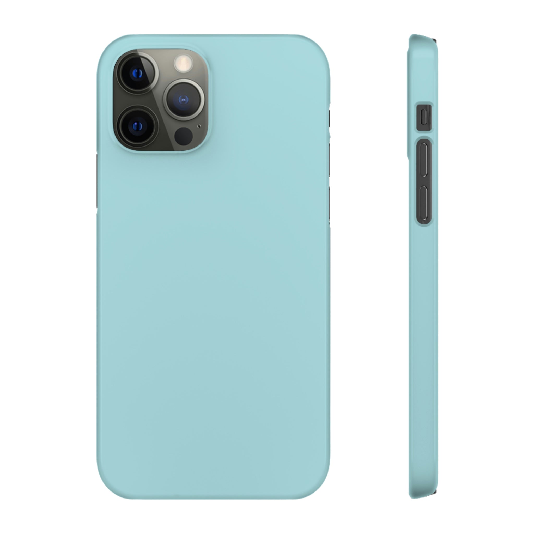 Crystal Blue iPhone Case (Slim) iPhone 12 Pro Glossy Phone Case