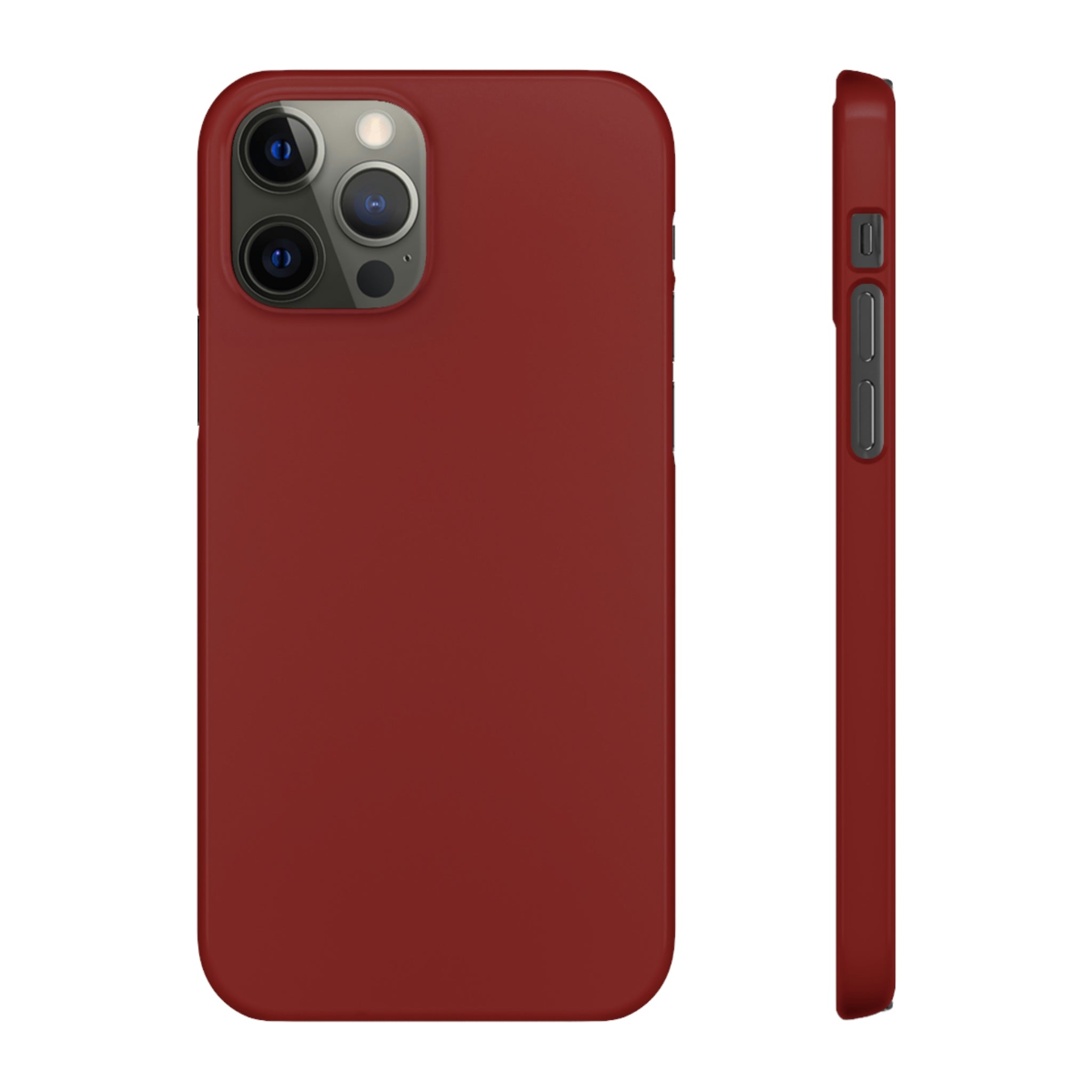 Falu Red iPhone Case (Slim) iPhone 12 Pro Glossy Phone Case