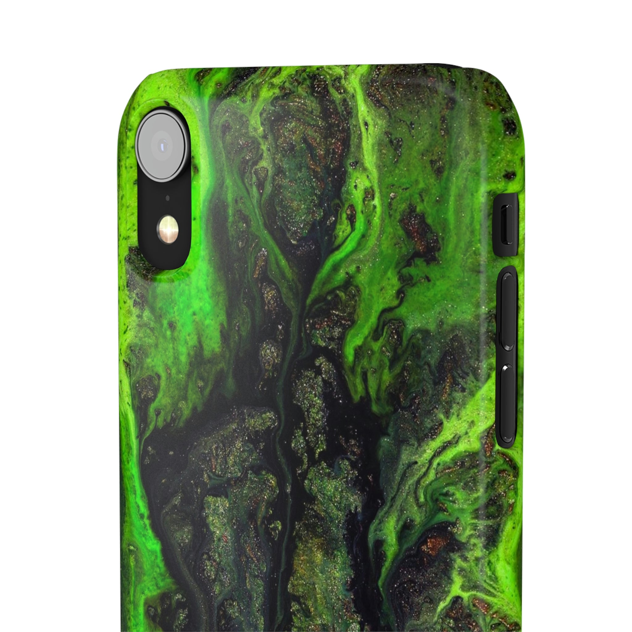 Toxic Ink Art iPhone Case (Slim) Phone Case