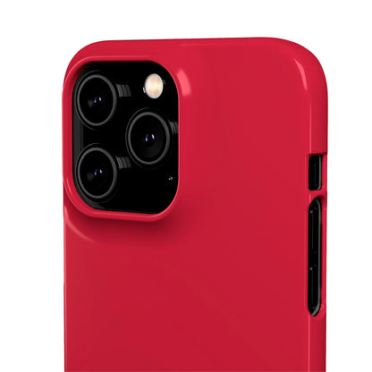 Cardinal Red iPhone Case (Slim) Phone Case