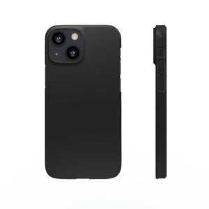 Black iPhone Case (Slim) iPhone 13 Mini Matte Phone Case