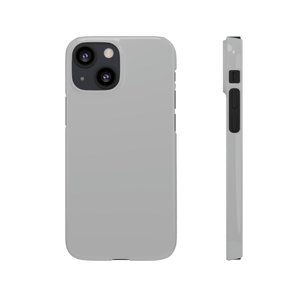 Gray iPhone Case (Slim) iPhone 13 Mini Glossy Phone Case