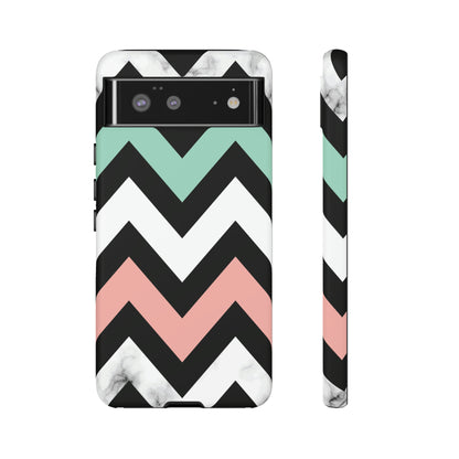 Chevron Shapes Android Case (Protective) Google Pixel 6 Matte Phone Case