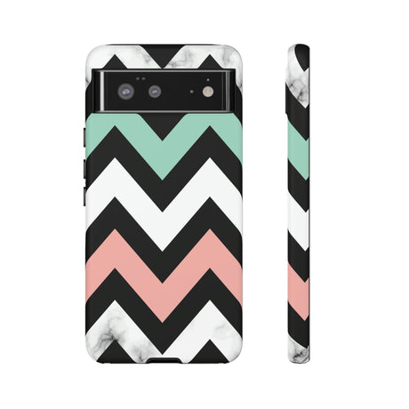 Chevron Shapes Android Case (Protective) Google Pixel 6 Matte Phone Case