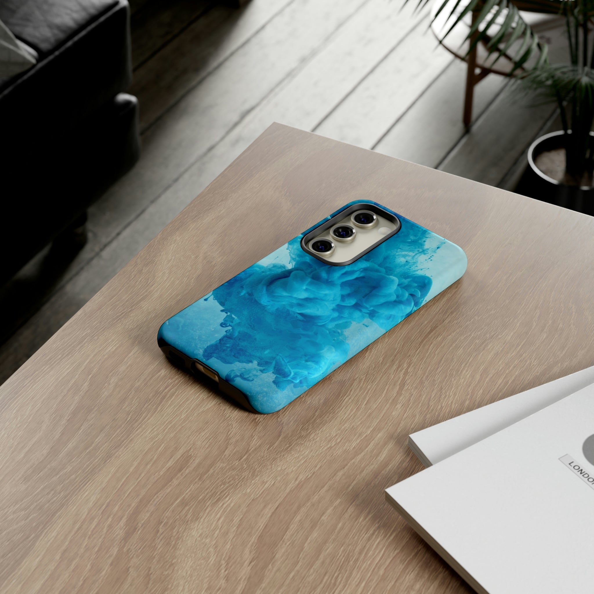 Blue Ink Android Case (Protective) Phone Case