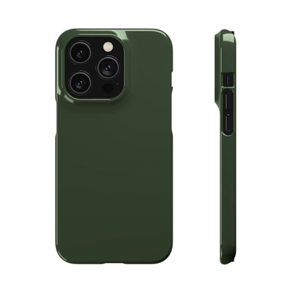 Kombu Green iPhone Case (Slim) iPhone 14 Pro Glossy Phone Case