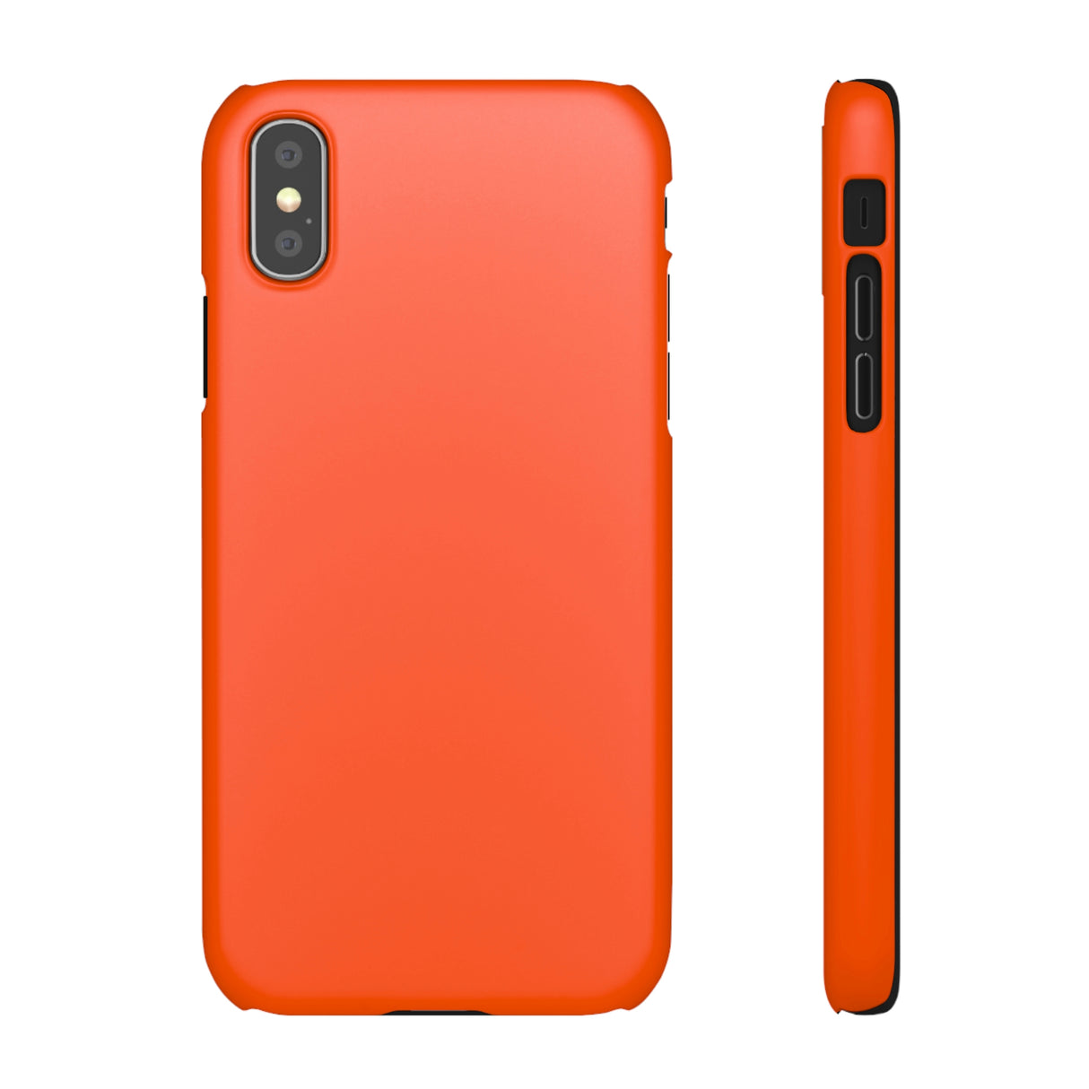 International Orange iPhone Case (Slim) iPhone XS Matte Phone Case