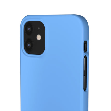 French Sky Blue iPhone Case (Slim) Phone Case