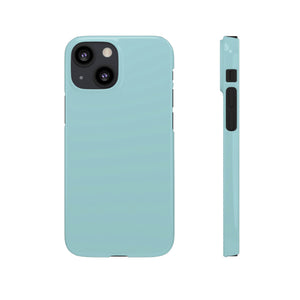 Crystal Blue iPhone Case (Slim) iPhone 13 Mini Glossy Phone Case