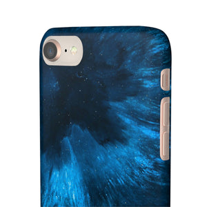 Deep Space Ink Art iPhone Case (Slim) Phone Case