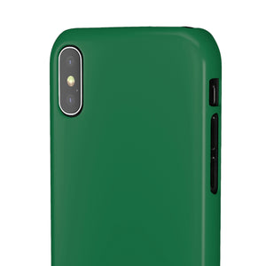 Dark Spring Green iPhone Case (Slim) Phone Case