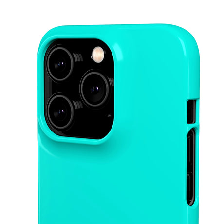 Bright Turquoise iPhone Case (Slim) Phone Case