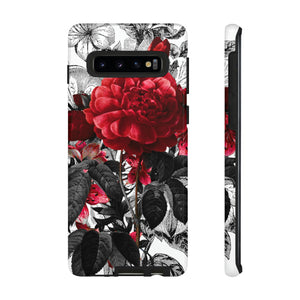 Grunicked Gothic Flower Samsung Case (Protective) Samsung Galaxy S10 Glossy Phone Case