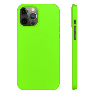 Chartreuse iPhone Case (Slim) iPhone 12 Pro Max Glossy Phone Case