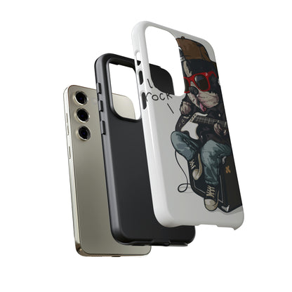 Rock n Roll Dog Android Case (Protective) Phone Case