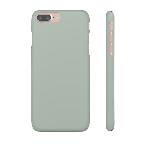 Ash Grey iPhone Case (Slim) iPhone 7 Plus Glossy Phone Case