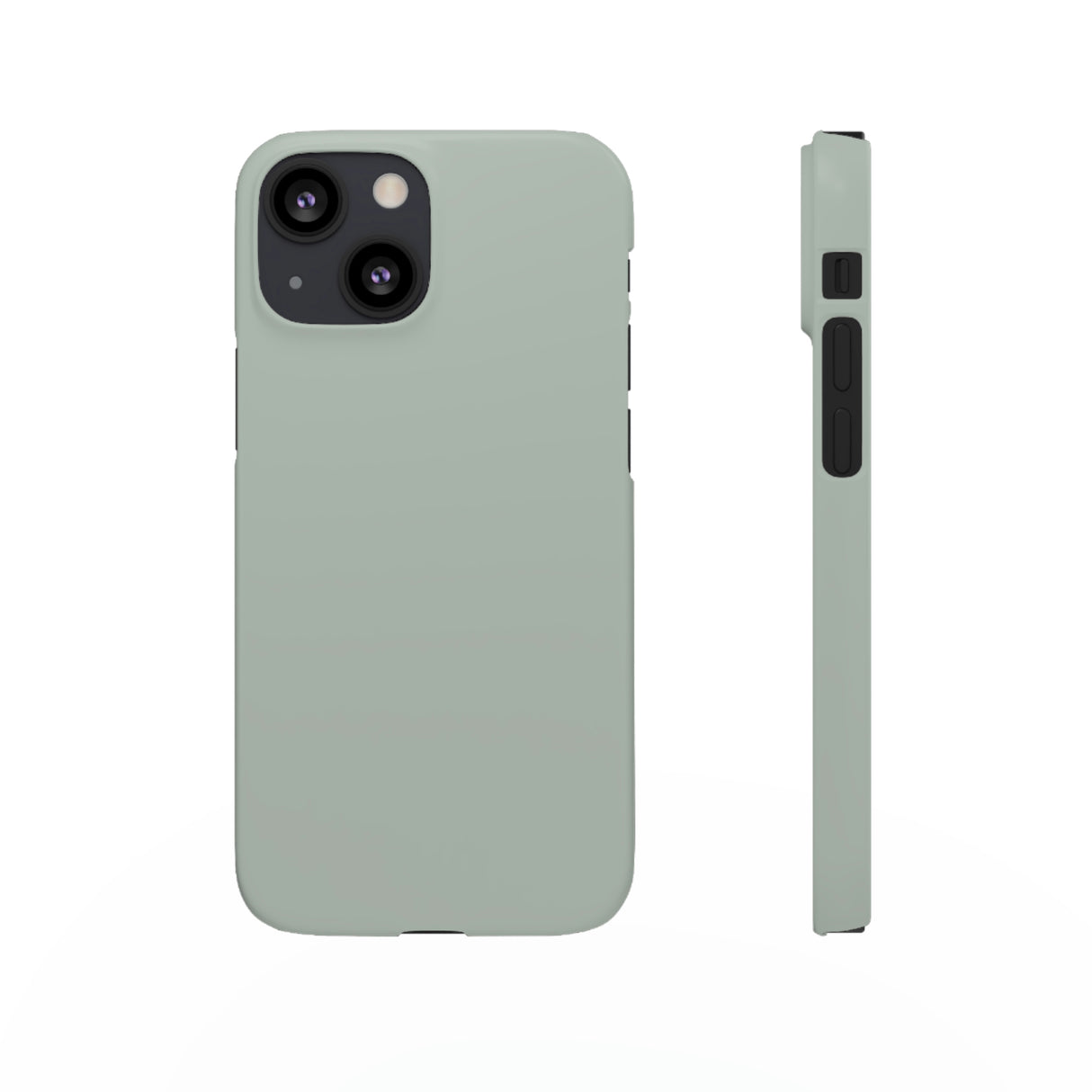 Ash Grey iPhone Case (Slim) iPhone 13 Mini Matte Phone Case