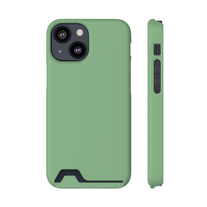 Dark Sea Green iPhone Case (Card) iPhone 13 Mini Matte With gift packaging Phone Case